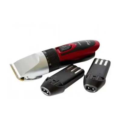 Aparat de tuns Geemy 9 in 1 model GM 550 cu accesorii Rosu