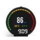 Aparat diagnosticare si afisaj informatii bord P15 pe parbriz digital OBD2 de tip HUD display pentru bord 