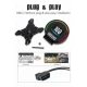 Aparat diagnosticare si afisaj informatii bord P15 pe parbriz digital OBD2 de tip HUD display pentru bord 