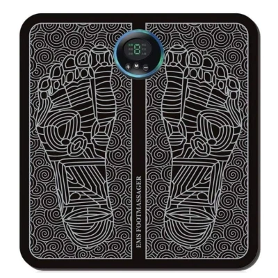 Aparat masaj picioare tip covoras cu Incarcare USB pentru electrostimulare 19 niveluri intensitate