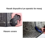 Aparat masaj picioare tip covoras cu Incarcare USB pentru electrostimulare 19 niveluri intensitate