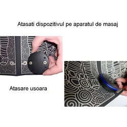 Aparat masaj picioare tip covoras cu Incarcare USB pentru electrostimulare 19 niveluri intensitate