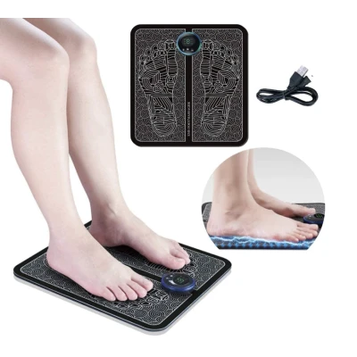 Aparat masaj picioare tip covoras cu Incarcare USB pentru electrostimulare 19 niveluri intensitate