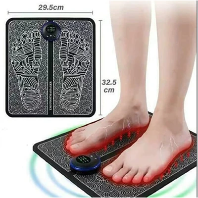 Aparat masaj picioare tip covoras cu Incarcare USB pentru electrostimulare 19 niveluri intensitate