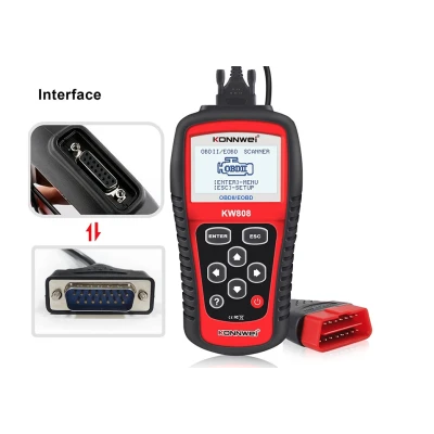 Aparat pentru diagnoza si tester auto KONNWEI KW808 Diagnostic Scanner