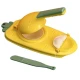 Aparat pentru paste de casa si umpluturi din plastic 2 in 1 GALBEN