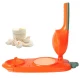 Aparat pentru paste de casa si umpluturi din plastic 2 in 1 GALBEN