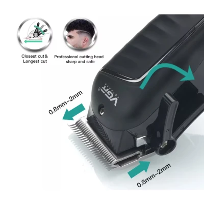 Aparat profesional de tuns VGR V-683 cu incarcare USB MD