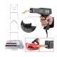 Aparat profesional pentru lipit si sudat plastic Putere 50W Negru