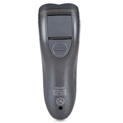 Aparat ras KEMEI KM 890 electric plutitor cu trei taieturi cu filetare