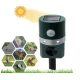 Aparat solar impotriva daunatorilor VERDE cu ultrasunete pentru gradina cu tarus