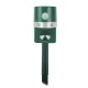 Aparat solar impotriva daunatorilor VERDE cu ultrasunete pentru gradina cu tarus buton on/off