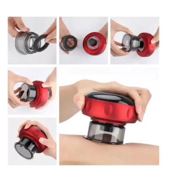Aparat vacuum electric Terapie prin ventuze masaj si incalzire 12 niveluri de presiune 