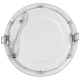 Aplica Rotunda 12W Led MAT incastrabila in tavan fals si rigips