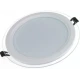 Aplica Rotunda 12W Led MAT incastrabila in tavan fals si rigips margine sticla