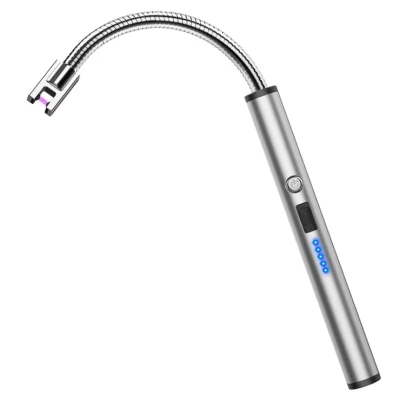 Aprinzator electric cu arc si gat lung flexibil ideal aprindere lumanari aragaz cuptor semineu anti vant