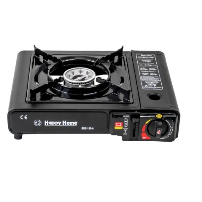 Aragaz portabil camping aprindere automata dubla alimentare 1 ochi Happy Home