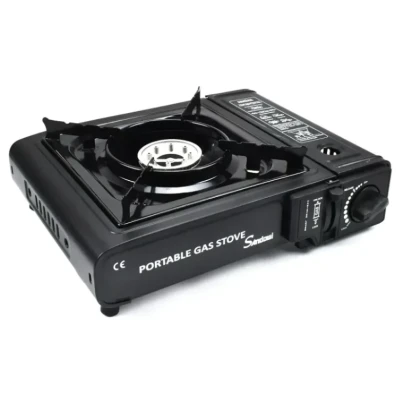 Aragaz portabil pe gaz 2900W Andowl Q WS155 Negru