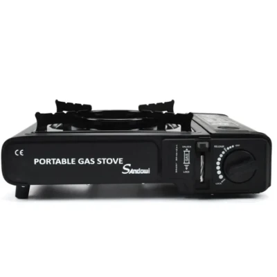 Aragaz portabil pe gaz 2900W Andowl Q WS155 Negru