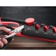 UB Ascutitor profesional de cutite ajustabil 4 in 1 Negru/Rosu