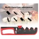 UB Ascutitor profesional de cutite ajustabil 4 in 1 Negru/Rosu