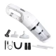Aspirator ALB de mana JB-168 portabil silentios aspiratie puternica cu Usb 120W Alb