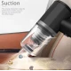 Aspirator auto Fara fir 2in1 120 W Cu Lumina LED Negru