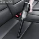 Aspirator auto Fara fir 2in1 120 W Cu Lumina LED Negru