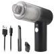 Aspirator auto Fara fir 2in1 120 W Cu Lumina LED Negru
