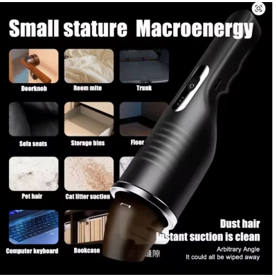 Aspirator auto portabil fara fir GI828 putere 80w