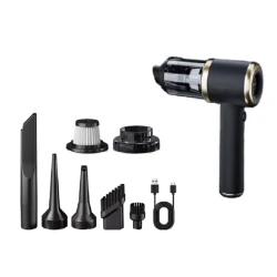 Aspirator auto portabil multifunctional 4 in 1 filtru lavabil 4000mAh