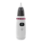 Aspirator cu DISPLAY Electric  Nazal pentru Bebelusi cu 5 Viteze Alb