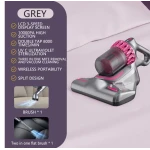 Aspirator de pat anti acarieni wireless igienizare profunda usor si manevrabil 10000Pa cu 8000 de vibratii pe minut