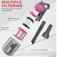 Aspirator multifunctional fara fir 4 in 1 pentru indepartarea acarienilor curatare saltele