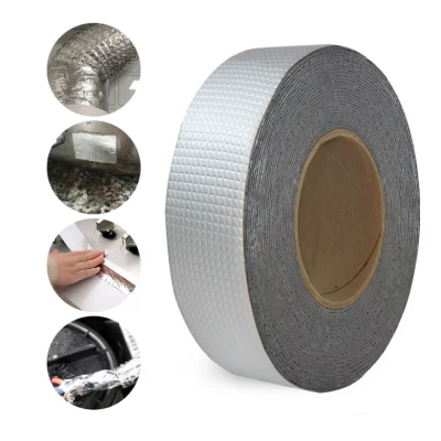 Banda acoperis 50mm x 5M butilica adeziva hidroizolanta bituminoasa durabila Rezistenta la Apa BS