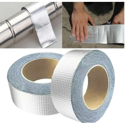 Banda acoperis 50mm x 5M butilica adeziva hidroizolanta bituminoasa durabila Rezistenta la Apa BS