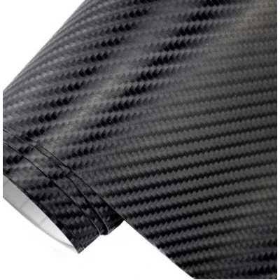 Banda Adeziva Carbon 10 cm x 5 metri pentru Protectie si Tuning Auto LY