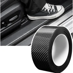 Banda Adeziva Carbon pentru Protectie si Tuning Auto Interior sau Exterior JK