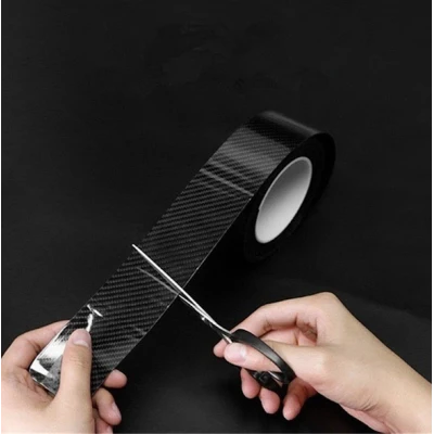 Banda Adeziva Carbon pentru Protectie si Tuning Auto Interior sau Exterior JK