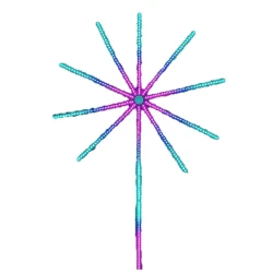 Banda artificii LEDBluetooth/USB Control prin telecomanda/telefon RGB Sincronizare audio 2 cm Multicolor