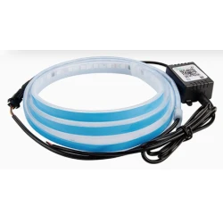 Banda decorativa LED Q D304 RGB pentru masina lungime 1,8m 12V cu aplicatie