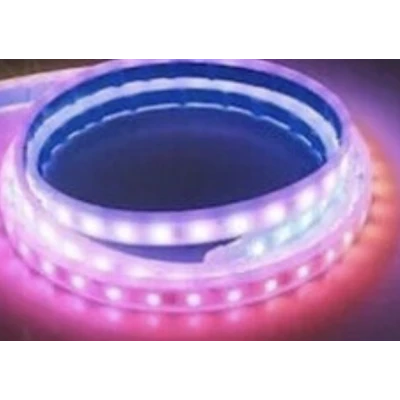 Banda decorativa Led Q D304 RGB pentru masina lungime 1, 8m 12V cu aplicatie