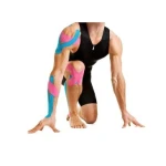 Banda kinesiologica Rocktape 5cm x 5m ALBASTRU