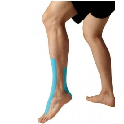 Banda kinesiologica Rocktape 5cm x 5m ALBASTRU