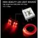 Banda led auto fibra optica cu bluetooth