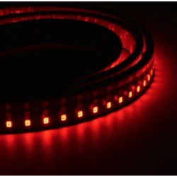 Banda LED autoadeziva rosu galben alb Iluminare 1.5M 12V pentru masina