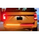Banda LED autoadeziva rosu galben alb Iluminare 1.5M 12V pentru masina