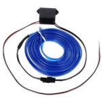 Banda LED Neon Auto  2M ALBASTRA