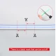 Banda Led pentru Capota Masinii 180cm ICE BLUE