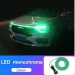 Banda Led pentru Capota Masinii 180cm Verde